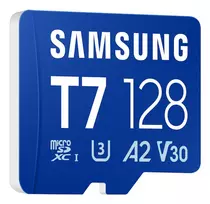 a2 kortele - Samsung T7 microSDXC 128GB - 9 nuotrauka