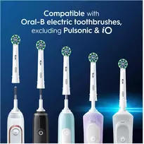Dantų šepetėlio galvutė Oral-B Pro Cross Action, balta (White), 5 vnt.