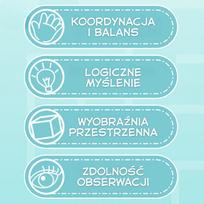 galvosukis kamuolys - Woopie 3D dėlionė Amaze Ball, mėlyna (Blue) - 5 nuotrauka