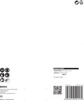 slifavimo diskai 150 - Šlifavimo popierius Bosch C470; 150 mm; G240, 5 vnt. - 3 nuotrauka