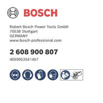 svitrinio popieriaus diskai - Šlifavimo popierius Bosch C470; 125 mm; G120, 5 vnt. - 2 nuotrauka