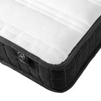 viengule lova su ciuziniu - Čiužinys Bed LARA 90x205cm, with mattress HARMONY UNO, mauve rose - 2 nuotrauka