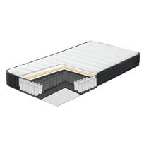 viengule lova su ciuziniu - Čiužinys Bed LARA 90x205cm, with mattress HARMONY UNO, mauve rose - 3 nuotrauka