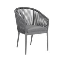 ermitazas stalai - Lauko baldų komplektas Home4you Ecco 5 Piece Set, pilkas, 4 vietų - 3 nuotrauka