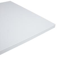 140x80 stalas - Rašomasis stalas reguliuojamo aukščio Home4you Ergo 1-Motor, baltas/pilkas - 2 nuotrauka