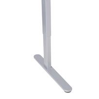 ermitazas stalai - Home4you Ergo Electric Adjustable Work/Standing Desk White/Grey - 5 nuotrauka
