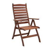 ermitazas stalai - Home4you Venice Garden Table And 6 Chairs Set Meranti - 3 nuotrauka