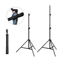 stovas fono - Puluz foto fonų stovas 2x3m + 3 fonai PKT5205 - 3 nuotrauka