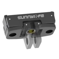 osmo action priedai - Sunnylife 1/4'' Greito atleidimo adapteris DJI Action 2/3/4 - 3 nuotrauka