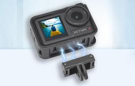 osmo action 5 - PULUZ Magnetinis greito atjungimo laikiklis skirtas DJI Osmo Action 4/3/5 Pro - 4 nuotrauka