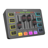 usb garso plokste - Fifine AmpliGame SC3 Juodas (Black) - 2 nuotrauka