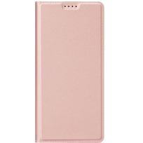 telefonai samsung rozinis - Dux Ducis Skin Pro Maks grāmatiņa priekš Samsung Galaxy S25 S931 Rose gold - 2 nuotrauka