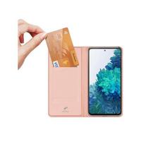 telefonai samsung rozinis - Dux Ducis Skin Pro Maks grāmatiņa priekš Samsung Galaxy S25 S931 Rose gold - 7 nuotrauka
