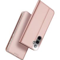 telefonai samsung rozinis - Dux Ducis Skin Pro Maks grāmatiņa priekš Samsung Galaxy S25 S931 Rose gold - 8 nuotrauka