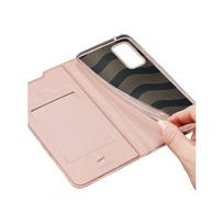 telefonai samsung rozinis - Dux Ducis Skin Pro Maks grāmatiņa priekš Samsung Galaxy S25 S931 Rose gold - 9 nuotrauka
