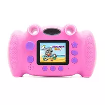 skaitmeninis fotoaparatas rozinis - Easypix KiddyPix Blizz Pink (Rožinis) - 4 nuotrauka