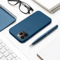 15 pro silicone case - Apple iPhone 15 Pro Silicone Case - Mėlynas (Blue) - 5 nuotrauka
