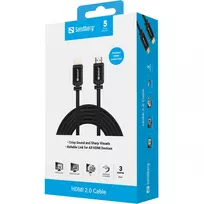 3m hdmi kabelis - Sandberg HDMI 2.0 3m - 2 nuotrauka