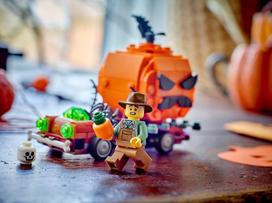 senukai lego - Lego Iconic Moliūgo žibinto formos pikapas 40822 - 3 nuotrauka