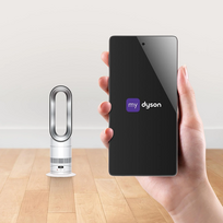 termoventiliatorius - Dyson AM15 Hot+Cool HF1 Remote Link White/Silver - 2 nuotrauka