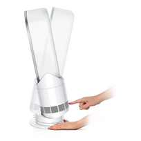 termoventiliatorius - Dyson AM15 Hot+Cool HF1 Remote Link White/Silver - 3 nuotrauka