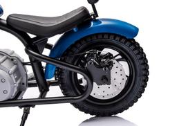 elektriniai motociklai - Elektrinis motociklas A9902 36V, Blue - 9 nuotrauka