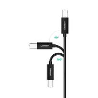 usb to c - Ugreen US241 Printer Cable USB-C 2.0 to USB-B 1m Black - 5 nuotrauka