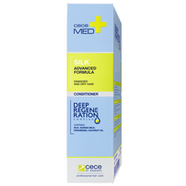 plauku silkas - CECE MED balzamas pažeistiems plaukams SILK, 300 ml - 2 nuotrauka