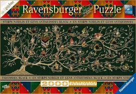 harry potter puzzle - Ravensburger Harry Potter Family Tree 17299, 75 x 98 cm, 2000 det. - 2 nuotrauka