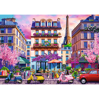 puzzle 4000 - Trefl Spring in Paris, 136 x 96 cm, 4000 det. - 2 nuotrauka