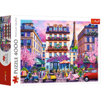 puzzle 4000 - Trefl Spring in Paris, 136 x 96 cm, 4000 det. - 3 nuotrauka