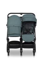 vezimeliai dvynukams - Sportinis vežimėlis Easy Go Echo, Sage žalias (Sage Green) - 8 nuotrauka