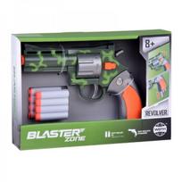 sautuvo soviniai - Blaster Zone pistoletas su putplasčio kulkomis ZA5327 Žalia (Green) - 2 nuotrauka