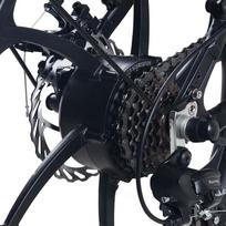 elektrinis dviratis senukai - Beaster Scooter El. Dviratis BEASTER, BS17B - 3 nuotrauka