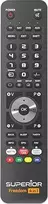 usb pultelis - SUPERIOR ELECTRONICS SUP012 Universalus nuotolinio valdymo pultas Juodas (Black) - 1 nuotrauka