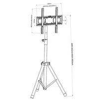 vesa - TECHLY 108002 Techly Fixed universal tripod mount for TV LCD/LED/Plasma 17-60 35kg VESA tilt - 7 nuotrauka