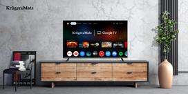 h 265 hevc - Kruger&Matz KM0243FHD-G 43" FHD Google TV - 5 nuotrauka