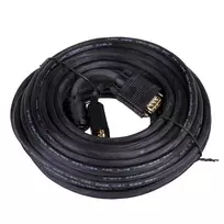 vga cable - Akyga Cable VGA to VGA 15m Black - 2 nuotrauka