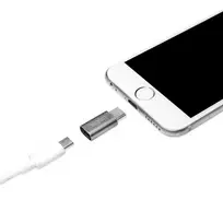 micro usb b 2 0 - LogiLink Adapter USB / Micro USB Silver - 3 nuotrauka