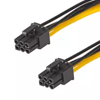 pci e 6 pin - Akyga Adapter 6-Pin / 6-Pin 0.4m - 2 nuotrauka