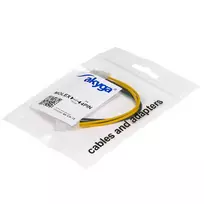 4 pin molex adapter - Akyga Adapter Molex / P4 - 2 nuotrauka