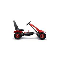 kartingas minamas - Lean Cars pedalinis gokartas F618 raudonas (Red) - 3 nuotrauka