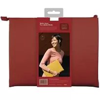 nesiojamo kompiuterio 14 deklas - UNIQ Lyon Laptop Sleeve 14" Brick Red - 2 nuotrauka