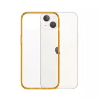 senukai iphone - PanzerGlass "Clear Case Antibacterial iPhone 13" Tangerine - 3 nuotrauka