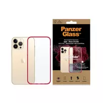 senukai iphone - PanzerGlass "Clear Case Antibacterial iPhone 13 Pro Max" Strawberry - 6 nuotrauka