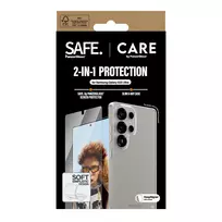 s25 ultra apsauginis stiklas - PanzerGlass CARE Fashion 2in1 Bundle Galaxy S25 Ultra - 3 nuotrauka