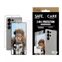 s25 ultra apsauginis stiklas - PanzerGlass CARE Fashion 2in1 Bundle Galaxy S25 Ultra - 4 nuotrauka