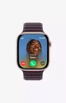 apple watch 10 titanium - Apple Watch Series 10 GPS + Cellular 46mm Natural Titanium (Natūralus titanas) Stone Grey (Pilkas) S/M - 2 nuotrauka
