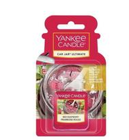 automobiliu kvapai - Yankee Candle Red Raspberry gaiviklis automobiliui - 30 g. - 6 nuotrauka