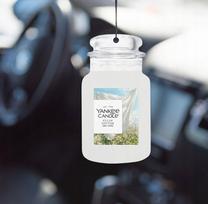 bianchi - YANKEE CANDLE - Candela profumata per Auto, fragranza Biancheria profumata - 5 nuotrauka